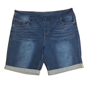 Terra & Sky Jean Shorts Size 3X 24W/26W